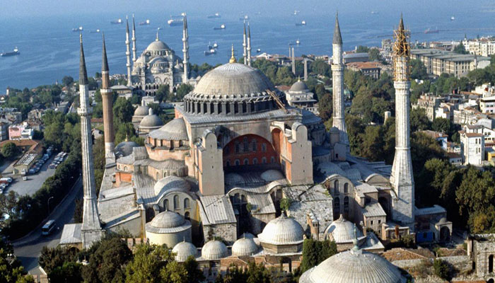 بخش های مختلف مسجد ایا صوفیه استانبول2